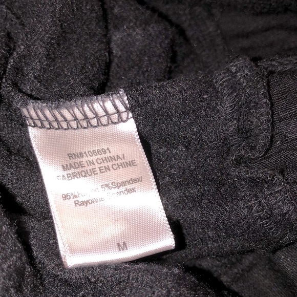 Young Fabulous and Broke black knit pants jumpsuit size medium - Picture 7 of 10